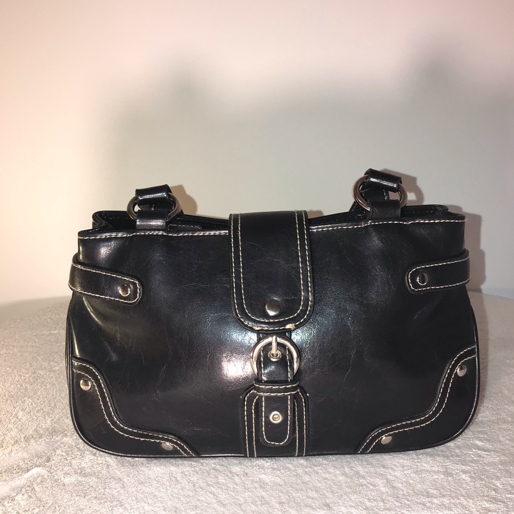 Black handbag